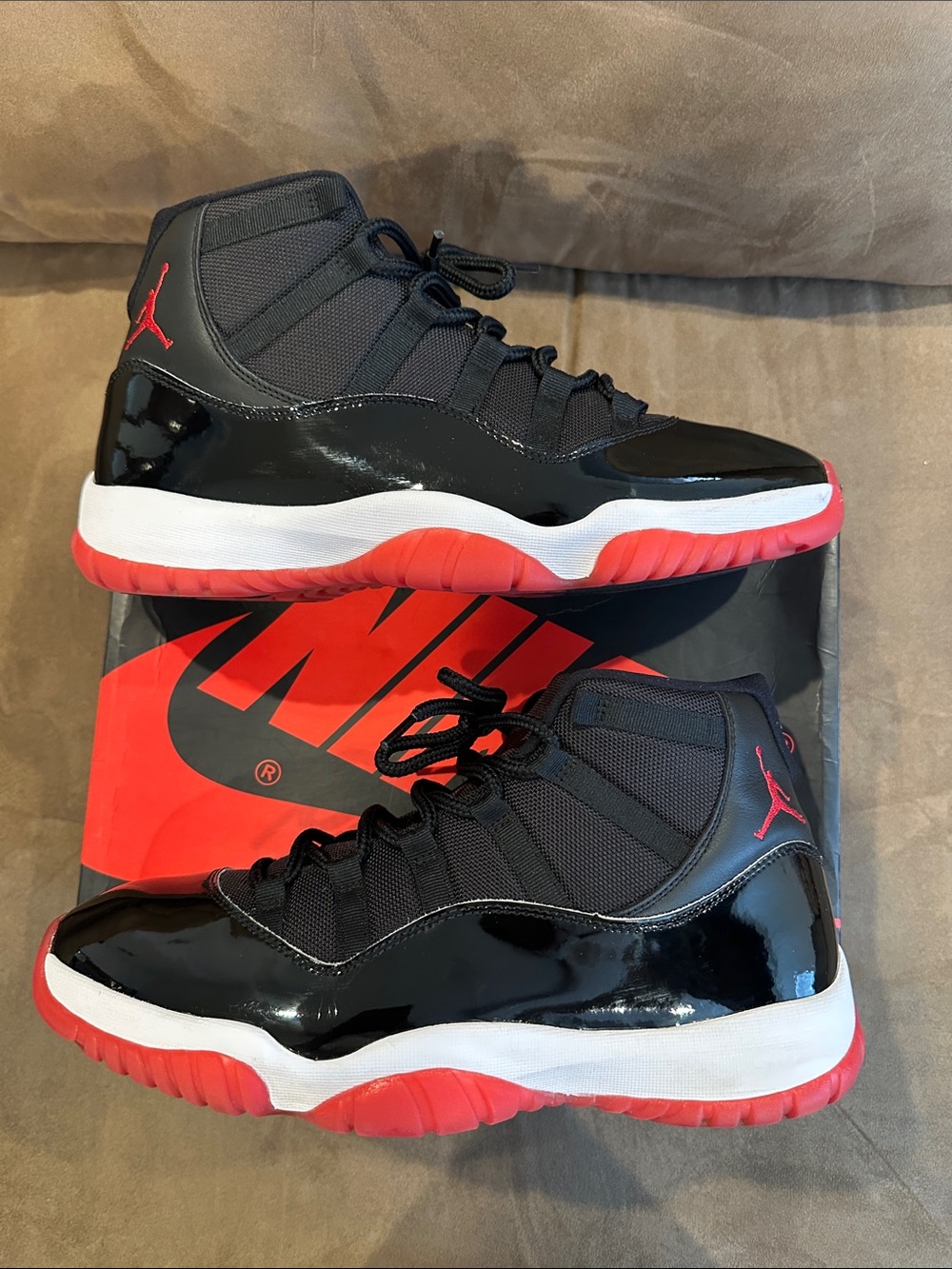 Jordan 11 Retro “Bred” size 12.5